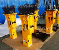 Supplier OEM KINGER Mini Excavator Hydraulic Rock Breaker Hydraulic Backhoe Hammer