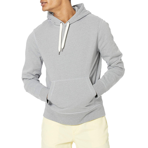 เสื้อฮู้ดผู้ชายแบบสวมหัวมีฮู้ดสำหรับผู้ชายเสื้อสวมหัวมีฮู้ดผ้าคอตตอนระบายอากาศได้ออกแบบโลโก้ได้ตามต้องการ - Product Image 1