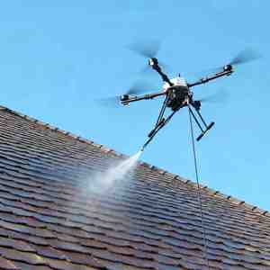 Dron Comercial JIUSI D15R de Alta Calidad para Limpieza de Paneles Solares en Ventanas y Fachadas de Edificios, Altura de Vuelo de 100 m para Limpieza de Techos de Casas - Product Image 1