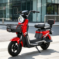 Nouveau Vélo Électrique Urbain Adulte 2026 avec Panier Avant et Dossier Arrière, Longue Autonomie