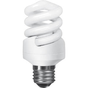 Extra Mini Supreme 9W 4000K 445lm E27 Ampoule (épaisse) Lampe à économie d'énergie en spirale avec base B22 Type CFL Principle Tube Pattern-A - Product Image 1