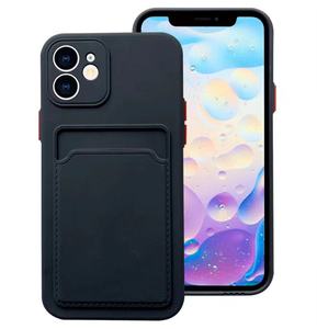 ELGZ-funda de teléfono con ranura para tarjeta para <span class=keywords><strong>Apple</strong></span> <span class=keywords><strong>13</strong></span> <span class=keywords><strong>pro</strong></span> <span class=keywords><strong>max</strong></span>, Note 10, realme C21, envío rápido - Product Image 3