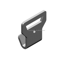 หัวเข็มขัดโลหะแบบตะขอคู่รูปตัว J - Product Image 1