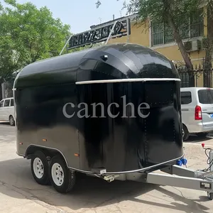 Chariot de vente ambulante pour pizzas et tacos, couleur personnalisée, 3,5 m, chariot de nourriture mobile pour en-cas en plein air - Product Image 1