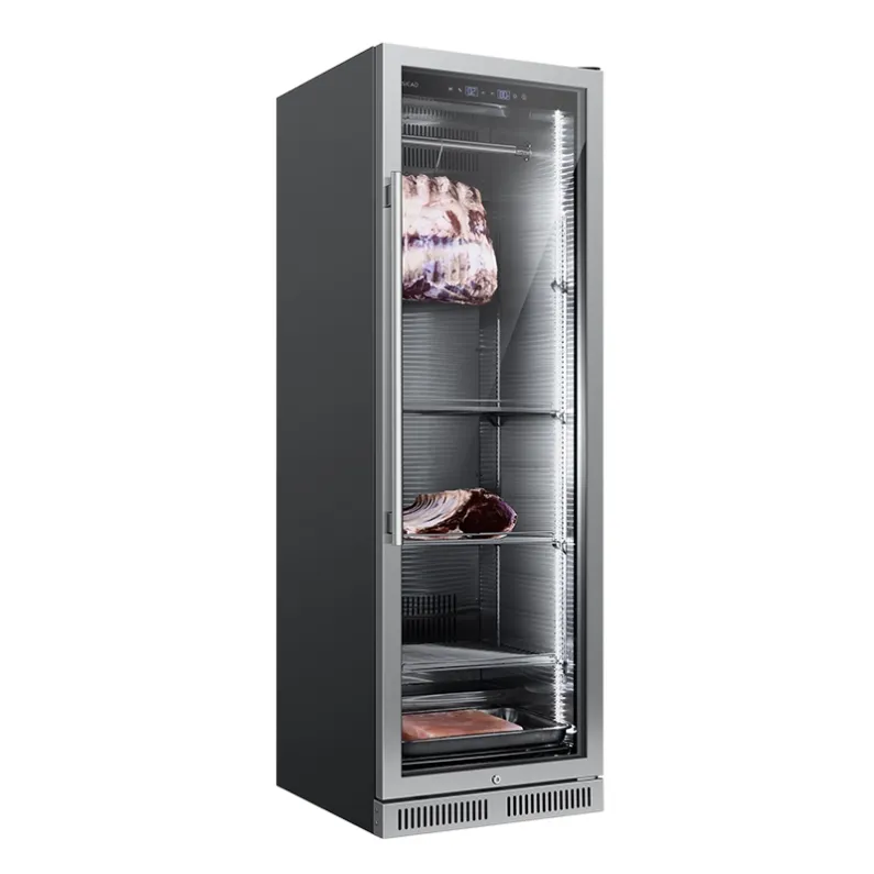 500Lシングルドア強力空気浄化ミートエイジャーエージング冷蔵庫ビーフエイジドライエージング冷蔵庫