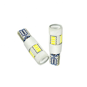 หลอดไฟ LED Globalpowerleds T10 4014 SMD CANBUS สำหรับไฟเลี้ยว 12-16VDC -40C ถึง +80C สำหรับรถยนต์ - Product Image 1