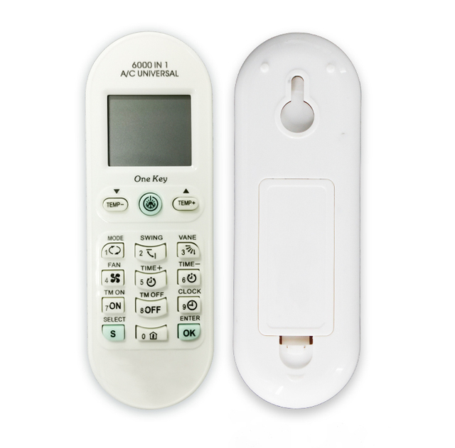 Universal AC Factory Price Remote Control ES-AC027 6000 in 1 for Toshiba Panasonic Acondicionado Kt-e08 Air Conditioner Remote
