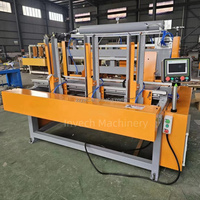 Machine d'assemblage automatique de pieds de palettes Invech à haute productivité (trois à cinq blocs) avec composants PLC