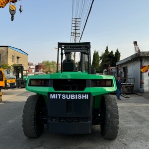 Japan Used Original Imported Mitsubishi Diesel Forklift 15Ton/12Ton <b>Models</b> FD150/FD120/FD70 Offroad in Shanghai Jinshan Sale - Product Image 1
