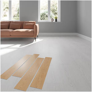 木製スタイルの板PVCプラスチック3.2mm-8mmクリックロックSPCフローリング - Product Image 1