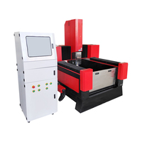 Máquina enrutadora CNC de piedra de China, máquina de piedra CNC, enrutador de piedra CNC de un solo cabezal con husillo refrigerado por agua de 5.5KW para granito