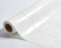 Rouleau de papier autocollant de haute qualité, papier couché, PET, PP, synthétique, aluminium, papier autocollant thermique pour impression