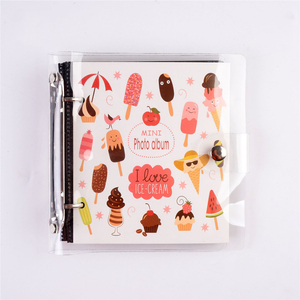 Mini Album <span class=keywords><strong>Photo</strong></span> Transparent PVC Couverture Classeur <span class=keywords><strong>Livre</strong></span> Intégré pp page <span class=keywords><strong>pour</strong></span> 3 4 pouces Photos Stockage Photos Album <span class=keywords><strong>Livre</strong></span> - Product Image 4