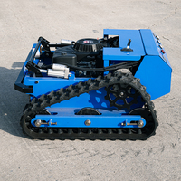 Tondeuse robot télécommandée diesel pour vente en gros, largeur de coupe 800mm 1000mm 1200mm