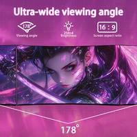 Fábrica mayorista 27" monitor LCD 240Hz 1ms respuesta HDR IPS pantalla 4K curvado gaming