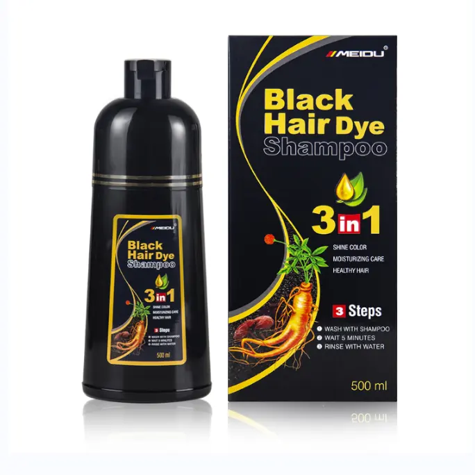 Shampoo magico permanente permanente di colore dei capelli di Vip dell'etichetta privata di Logo su ordinazione dello sciampo di colore dei capelli 500ml