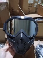 Lunettes de sport classiques pour moto, protection faciale pour hommes, coupe-vent, protection UV400, lunettes de conduite en plein air, lentilles tout-terrain