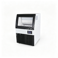Machine à glaces automatique en acier inoxydable 35 kg/jour, machine à glaces en cylindre par pulvérisation, vente chaude