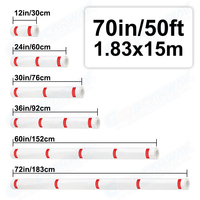 Película Protectora para Automóviles TOP TPU PPF de 7.5 Mil, Autoregenerable, Transparente, Hidrofóbica, de Poliuretano, Rollo de 1.83x15M