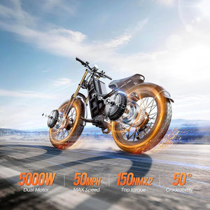 Bicicleta Eléctrica de Montaña 2026e Ahora Romeo Pro 2 con Doble Motor, Llantas Gruesas de 26 Pulgadas, 52V 60Ah, Largo Alcance, Todoterreno, para Desplazamientos - Product Image 3
