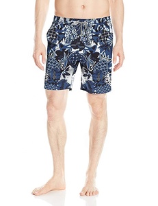 <span class=keywords><strong>Short</strong></span> <span class=keywords><strong>de</strong></span> <span class=keywords><strong>bain</strong></span> pour hommes personnalisé en tissu polyester recyclé environnemental - Product Image 5