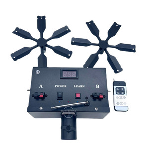 آلة نافورة الألعاب النارية الدوارة الباردة للزينة في حفلات الزفاف ورأس السنة الجديدة، جهاز إطلاق الشرر بـ 12 قناة للمؤثرات الخاصة على المسرح - Product Image 3