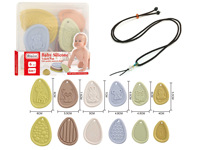 Juguete Sensorial Interactivo Educativo Transfronterizo, Piedra Antiestrés para Niños, Juguete para Apretar de Silicona con Textura Suave, Piedra para la Ansiedad