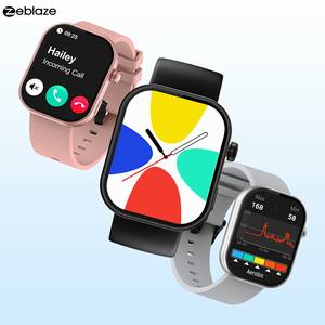 Zeblaze Btalk Plus Reloj inteligente IPS Ultra Multi Dial Monitoreo DE SALUD iOS Acero BT Llamada Modo deportivo Ritmo cardíaco Cuadrado IP67 Reloj - Product Image 2