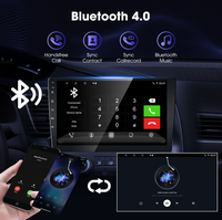 Écran tactile de 9 pouces Prise en charge de l'écran partagé CarPlay Android Auto Autoradio universel Système Android Lecteur multimédia