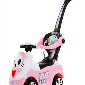 Корпоративный рекламный подарок Детская игрушка коляска ходунки толкатель детская машинка <span class=keywords><strong>3</strong></span> в 1 роскошный мега автомобиль с музыкой клаксон - Product Image 2