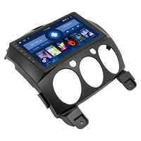 BQCC 9-Zoll Android 15 IPS-Display Kabelloses CarPlay Android Auto RDS ASP 4G WIFI GPS Media Stereo für Mazda 2 2007-2014