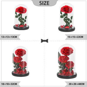 Kotak Hadiah Paling Laris Berisi Bunga Yang Diawetkan Selamanya Mawar Ibu Petak Hadiah Selamanya Mawar Hadiah Hari Valentine Keabadian Mawar - Product Image 3