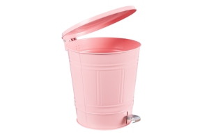 Cubo de basura con pedal de paso, de 16 litros contenedor de basura, cubo de basura para el hogar, oficina, cocina, baño - Product Image 6