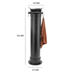 Caja de desechos de café comercial, ecológica, moderna y alta, de plástico ABS, para cafeterías y bares - Product Image 1