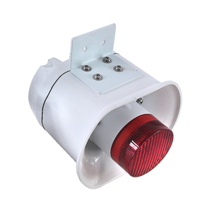 Sirine <span class=keywords><strong>Alarm</strong></span> Motor 40 Watt dengan 3 Nada dan Lampu Peringatan, Dilengkapi Mikrofon <span class=keywords><strong>Speaker</strong></span> Tambahan - Product Image 2