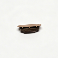 Boucle de chaussure personnalisable en cuivre et laiton, résistante à la rouille, pour œillets de chaussures et vêtements
