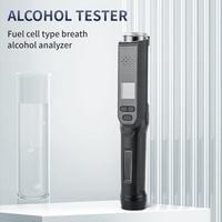 OEM penguji alkohol profesional, Sensor sel bahan bakar penganalisa napas Gas dengan sertifikat ROHS