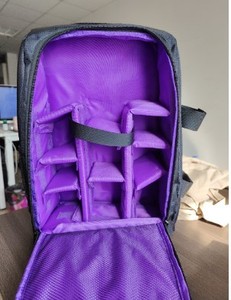 Mochila de câmera e lentes grande capacidade, mochila fotográfica à prova d' água dupla <span class=keywords><strong>dslr</strong></span> para câmera, preço em atacado - Product Image 3
