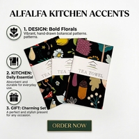 Serviettes de cuisine multi-usages personnalisées, durables, écologiques, hypoallergéniques, en coton 100% à motif gaufré