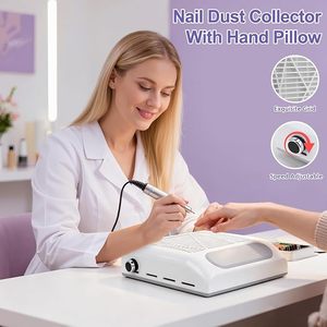 Colector de Polvo para Uñas, Aspiradora de 80W con Potencia de Succión Ajustable y Filtro Extraíble para Manicura - Product Image 2