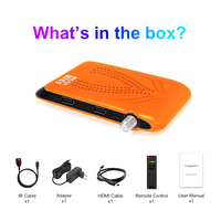 OEM/ODM Décodeur numérique HD DVB-S2 avec récepteur CA Décodeurs satellite YouTube PVR WiFi MeeCast-Plastique