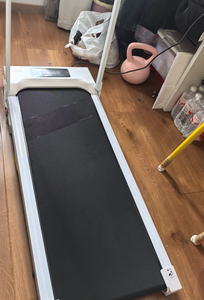 Tapis roulant portable électrique pliable à inclinaison réglable 8% <span class=keywords><strong>de</strong></span> pente, silencieux, vitesse 1-8,3 km/h pour la maison et les petits exercices - Product Image 6