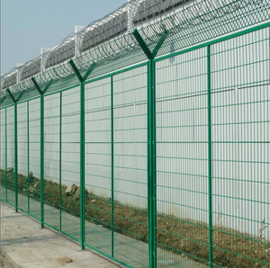Panneau de clôture de prison en treillis galvanisé robuste anti-escalade, conception à vue dégagée, sécurité anti-effraction pour les prisons, les voies ferrées et les frontières - Product Image 3