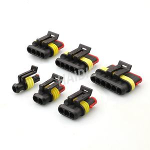 سيارات ودراجات بخارية-وصلات كهربية, وصلات كهربية لعربات الأطفال من صانعي القطع الأصلية 1 2 3 4 5 6 دبوس ضد الماء من بلاستكتريبونتريل بوتادين ، وصلات كهربية للسيارات الذكور والإناث - Product Image 4