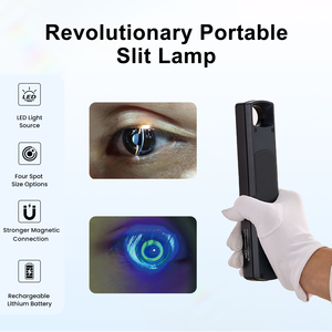 Ophthalmic <b>Optical</b> <b>Instruments</b> Portable Handheld Digital Slit Lamp S-150A with App With Mobile Adaptor - Product Image 1