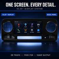 Head Unit Android Car Player 10,25 Inci dengan CarPlay, Android Auto, GPS, DSP, Layar Sentuh IPS untuk Mercedes-Benz