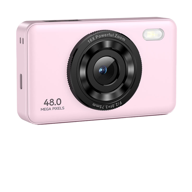 A2s Mini Portable Digital Student Camera Dual Lens Selfie Recorder with 64GB Card Best Gift for Kids