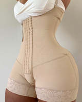 Corset amincissant à taille serrée, levage des fesses, buste ouvert, contrôle du ventre, vêtements de forme, œil et crochet, body à entrejambe ouvert