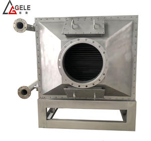 Radiateurs d'industrie d'économiseurs de gaz de chaudière SUS sur mesure de nouvelle condition pour la récupération de chaleur des gaz de combustion - Product Image 5