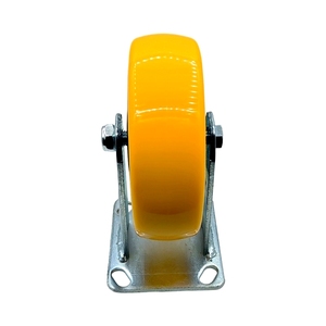 Herstellerdirektverkauf Hochwertige Schwerlast-Schwenkrollen aus <span class=keywords><strong>PU</strong></span> 4/5/6/8 Zoll Industrieräder Stahl-Nylon-Reifen Extra Hart - Product Image 5